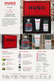 Hugo Man Gift Set (75ml EDT + 50ml Shower Gel + 75ml Deodorant Stick)