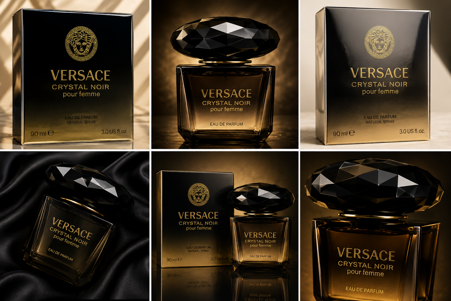 Versace Crystal Noir Pour Femme EDP (11400)