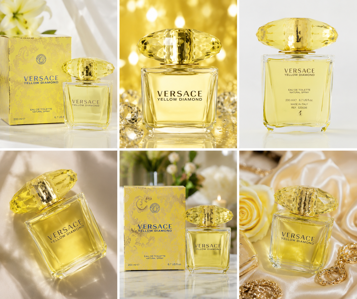 Versace Yellow diamond EDT 200 ML (13650)