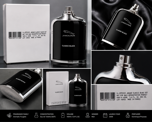 Jaguar Classic Black Eau de Toilette (Tester)