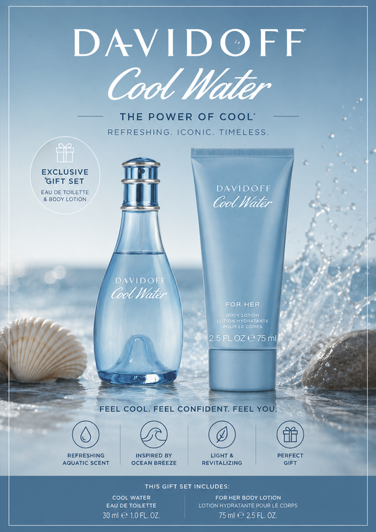 DAVIDOFF Cool Water Women Gift Set