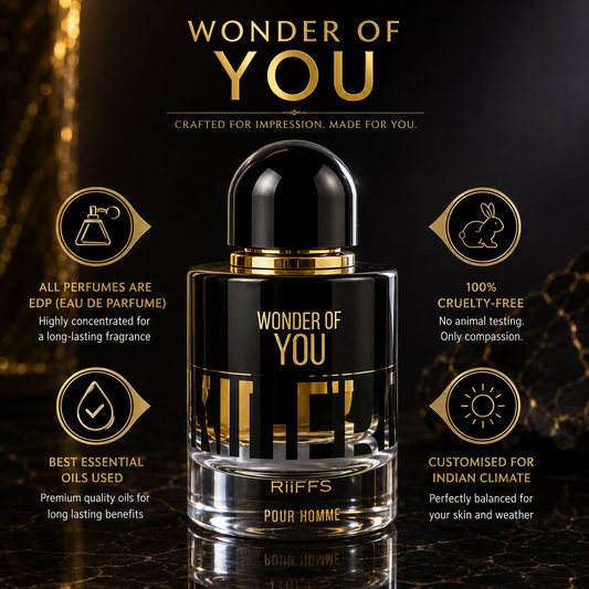 RiiFFS Wonder Of You Pour Homme Men Eau De Parfum- 100ml