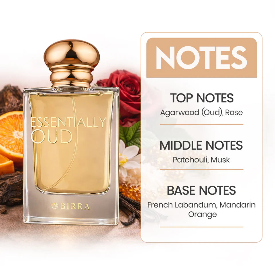 BIRRA Men Essentially Oud Eau De Parfum - 100 ml