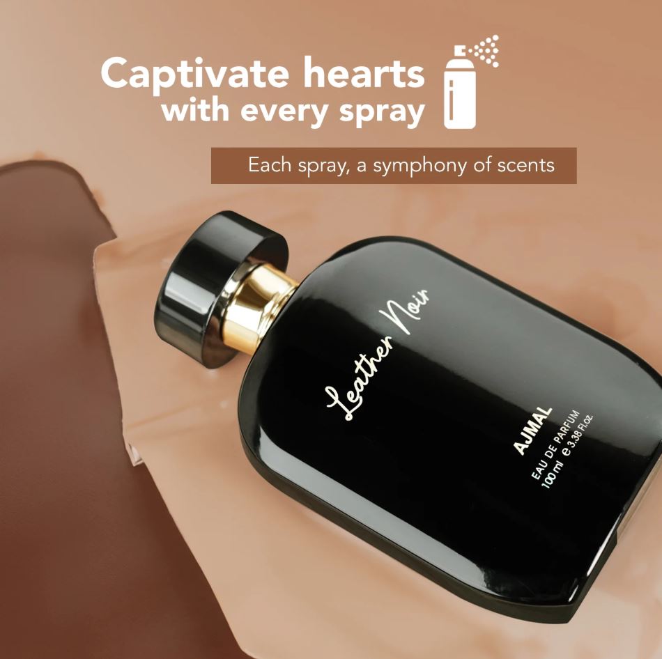 Ajmal Leather-Noir Dreams Eau de Parfum For Men 100ml