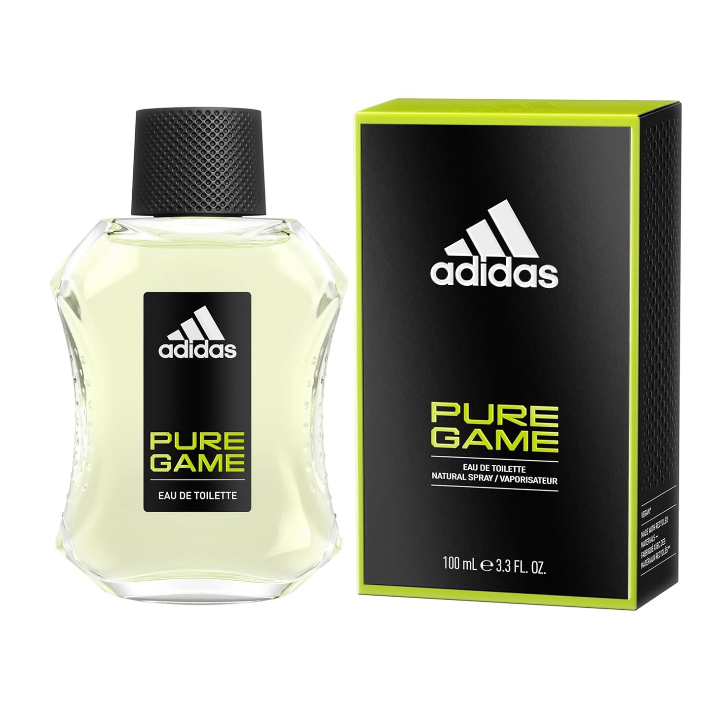 Adidas Pure Game Eau de Toilette for Men -  100ml