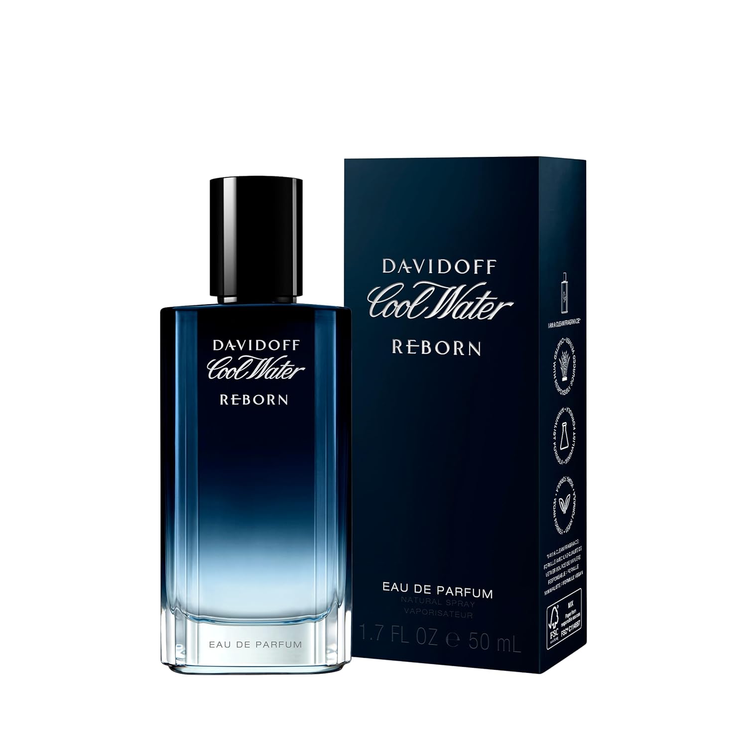DAVIDOFF Men Cool Water Reborn Vegan Eau De Parfum - 100ml