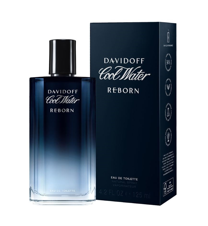DAVIDOFF Men Cool Water Reborn Eau De Toilette - 125ml