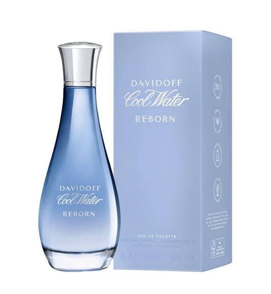 DAVIDOFF Women Cool Water Reborn Eau De Toilette - 100 ml