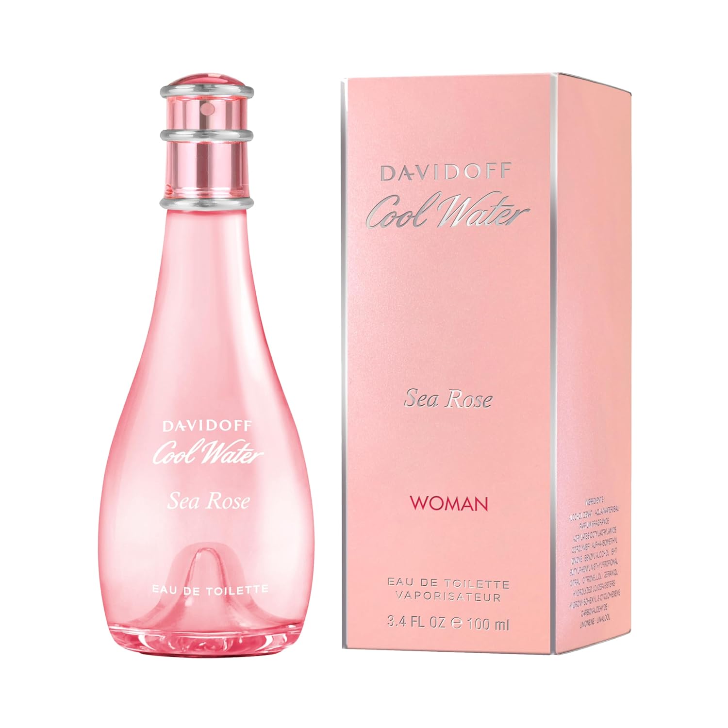 DAVIDOFF Women Cool Water Sea Rose Eau De Toilette - 100 ml