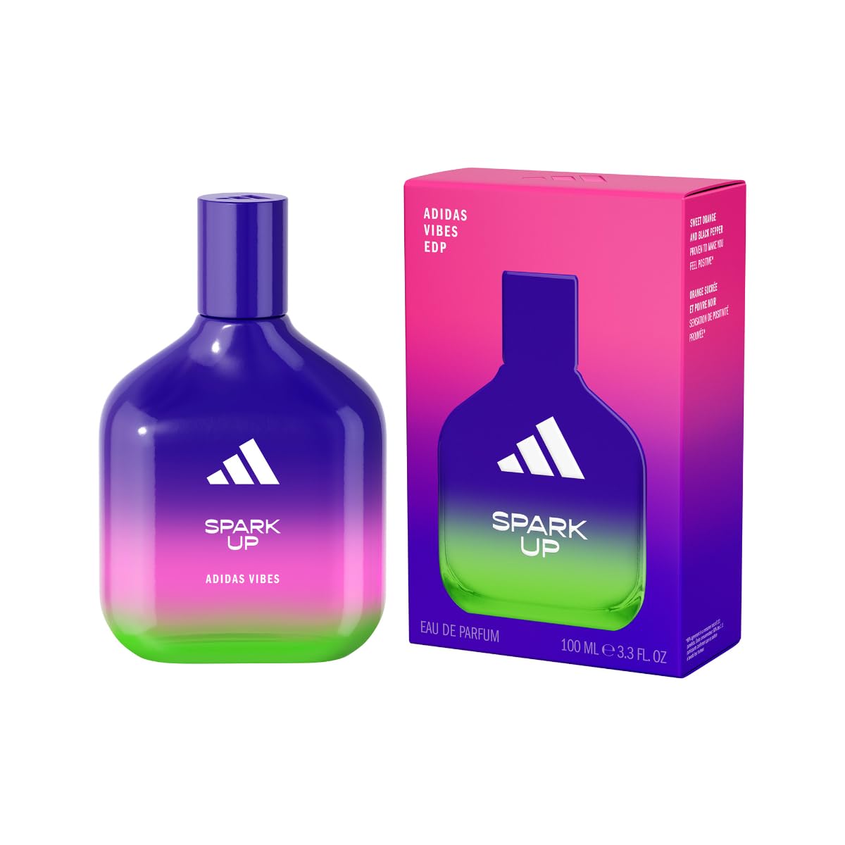 Adidas Vibes Spark Up Eau De Parfum Liquid for Women - 100ml