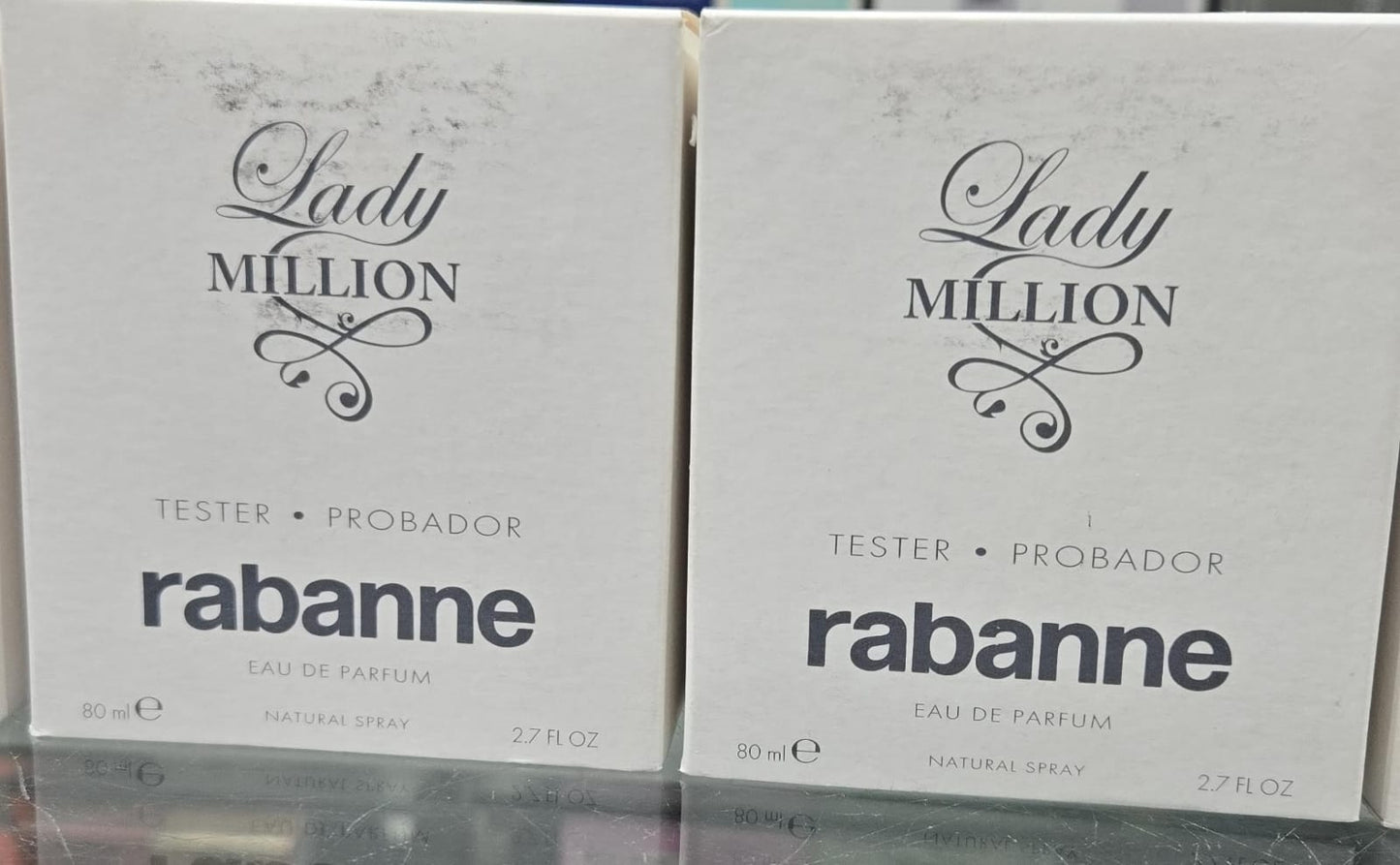 Rabanne Lady Million Eau de Parfum 80ml (Tester)