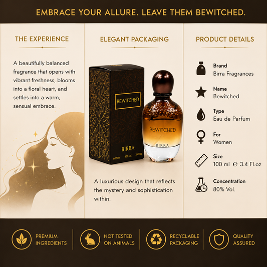 BIRRA Women Bewitched Eau De Parfum - 100 ml
