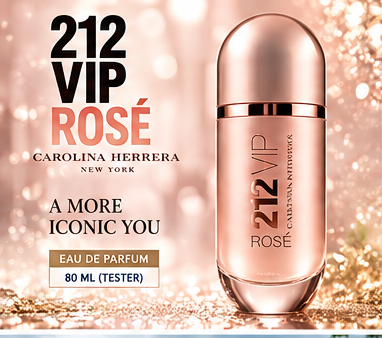 Carolina Herrera 212 VIP Rosé Eau de Parfum 80ml Tester – Hero