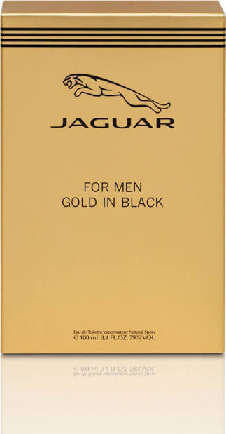 Jaguar Gold Man in Black Eau de Toilette for Men