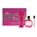 Jimmy Choo Rose Passion Gift Set for Women (100ml EDP + 100ml Body Lotion + 7.5ml Travel Spray)
