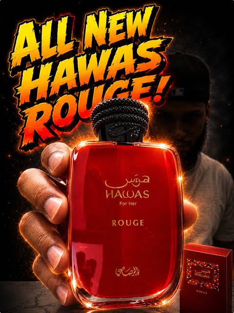 Rasasi Hawas Rouge for Women Eau de Parfum