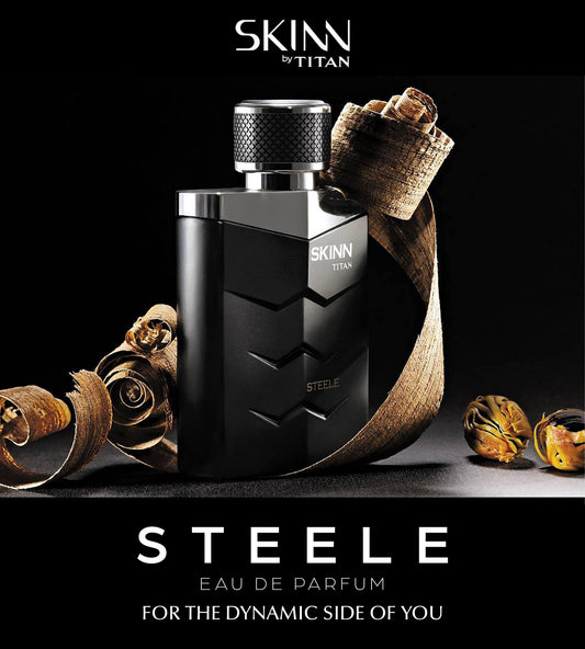 SKINN by Titan Steele Eau De Parfum – 100ml for Men
