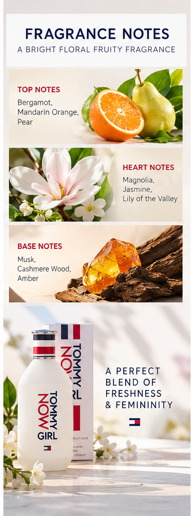 Tommy Hilfiger Girl Now – Fragrance Notes