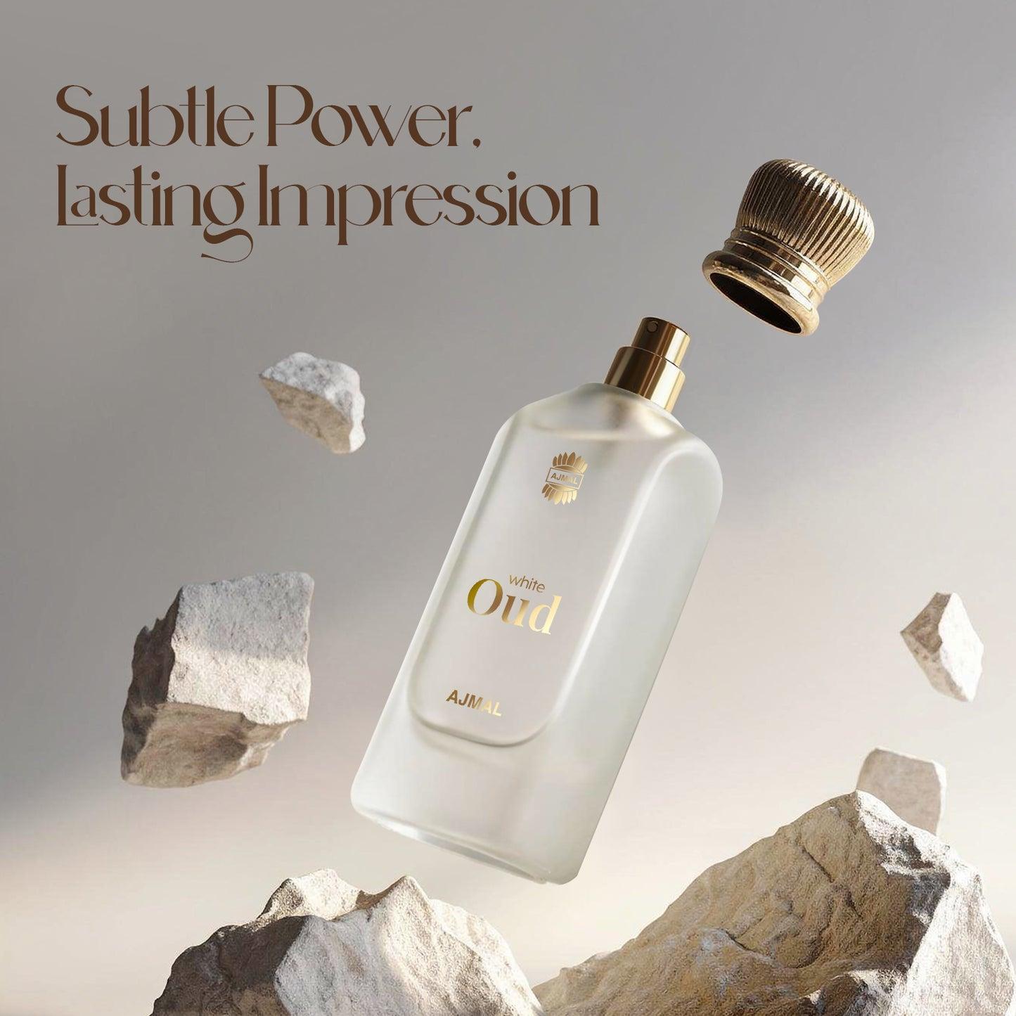 Ajmal White Oud Perfume 100 ML for Men and Women